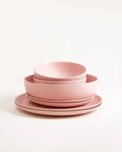 Sintra Geschirr-Set modern rosé 7-teilig