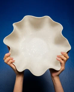 Sintra - Large Serving bowl Shell sand