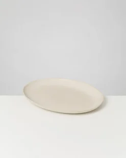 Sintra Servierplatte L oval sand