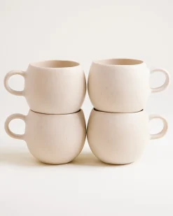 Sintra - Set of 4 mugs big sand