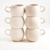 Sintra - Set of 6 mugs small sand