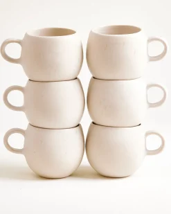Sintra Tasse groß sand 6er-Set