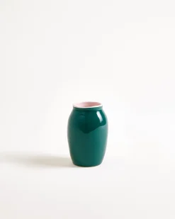 Sombra - Vase S dark green rosé