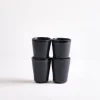 Turmalina - Set of 4 Espressocups black