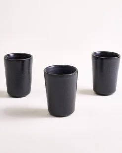 Turmalina - Set of 4 Espressocups black